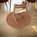 Kinderstoel Vloerbeschermer Chevron Brisque / 115 cm ⌀