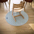 Kinderstoel Vloerbeschermer Chevron Sable / 115 cm ⌀