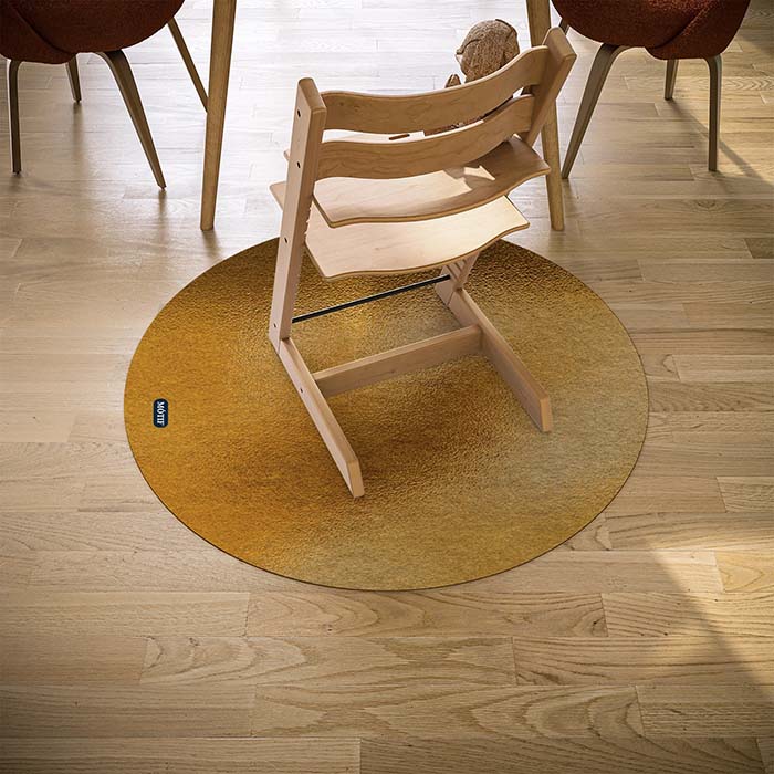 Kinderstoel Vloerbeschermer Doré Sable / 115 cm ⌀