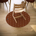 Kinderstoel Vloerbeschermer Points 115 cm ⌀ / Sable