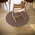 Kinderstoel Vloerbeschermer Points 115 cm ⌀ / Bisque