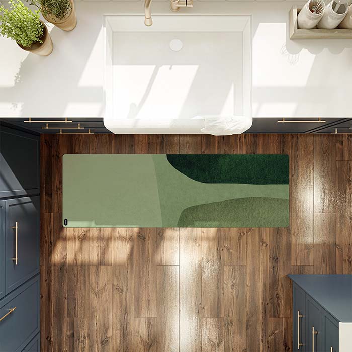 Keuken Loper Artiste Vert / 58 x 180 cm