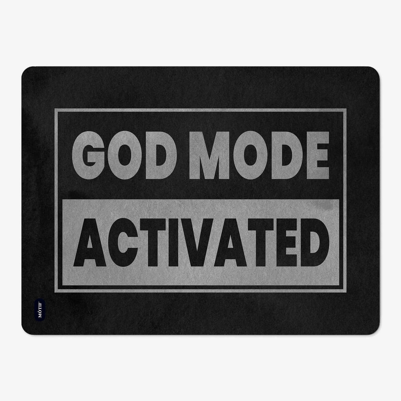 Vloerbeschermer God Mode - Office Mótif Collections - Vloerbeschermer God Mode #variant_sku
